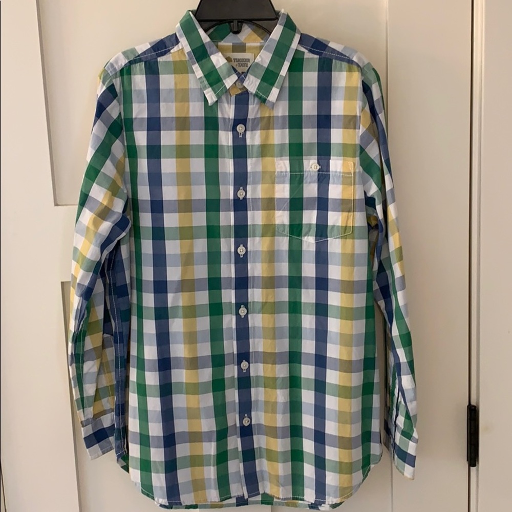 Tucker + Tate Boys Long Sleeve Button Down Shirt